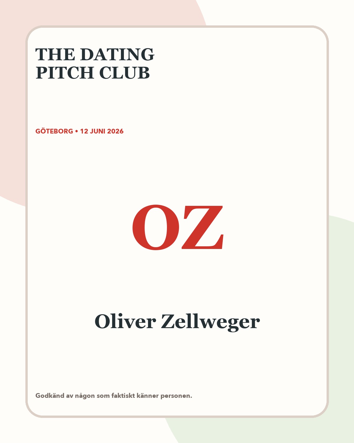 Oliver Zellweger