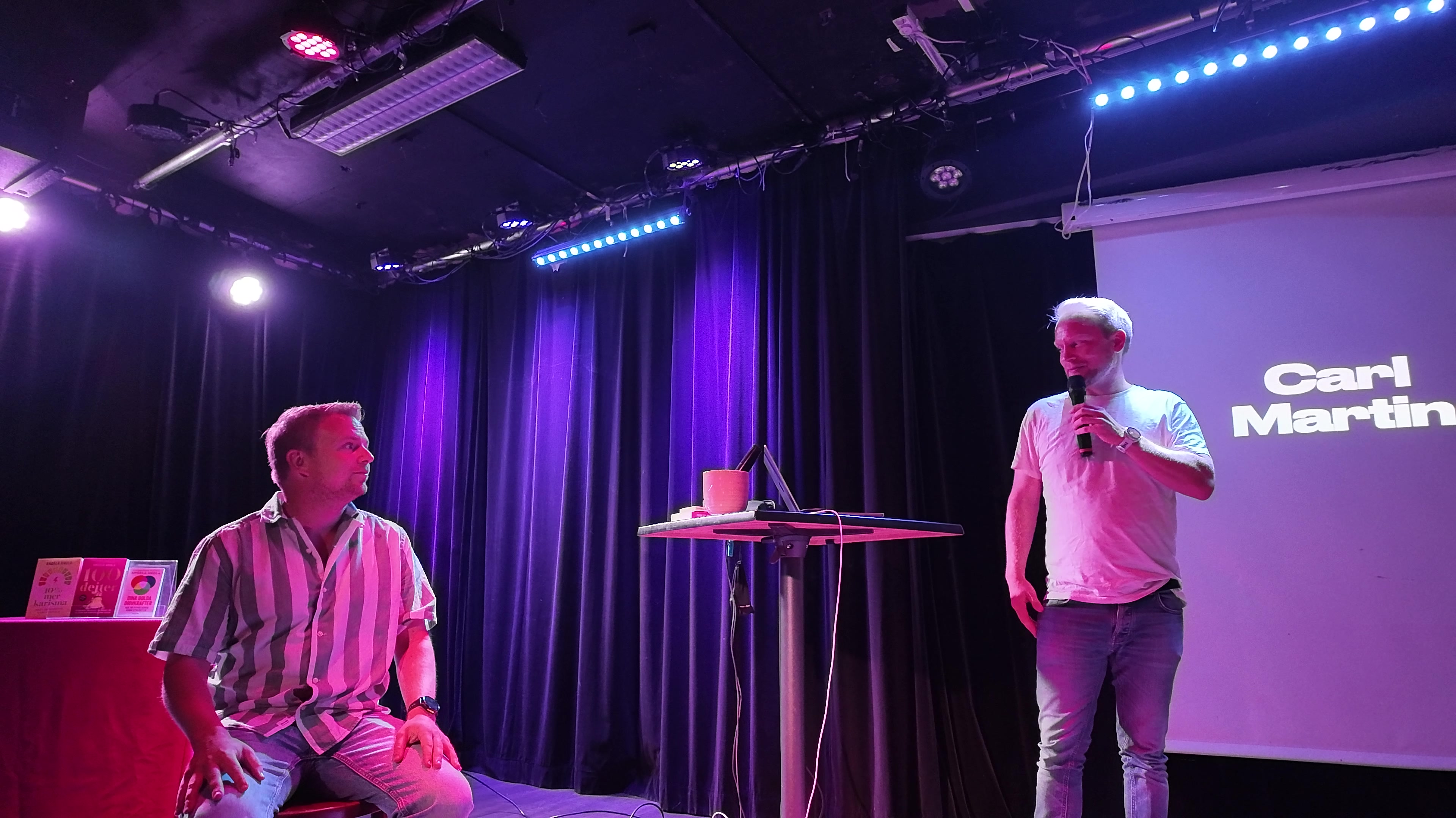 Extra pitchögonblick med Martin Rane