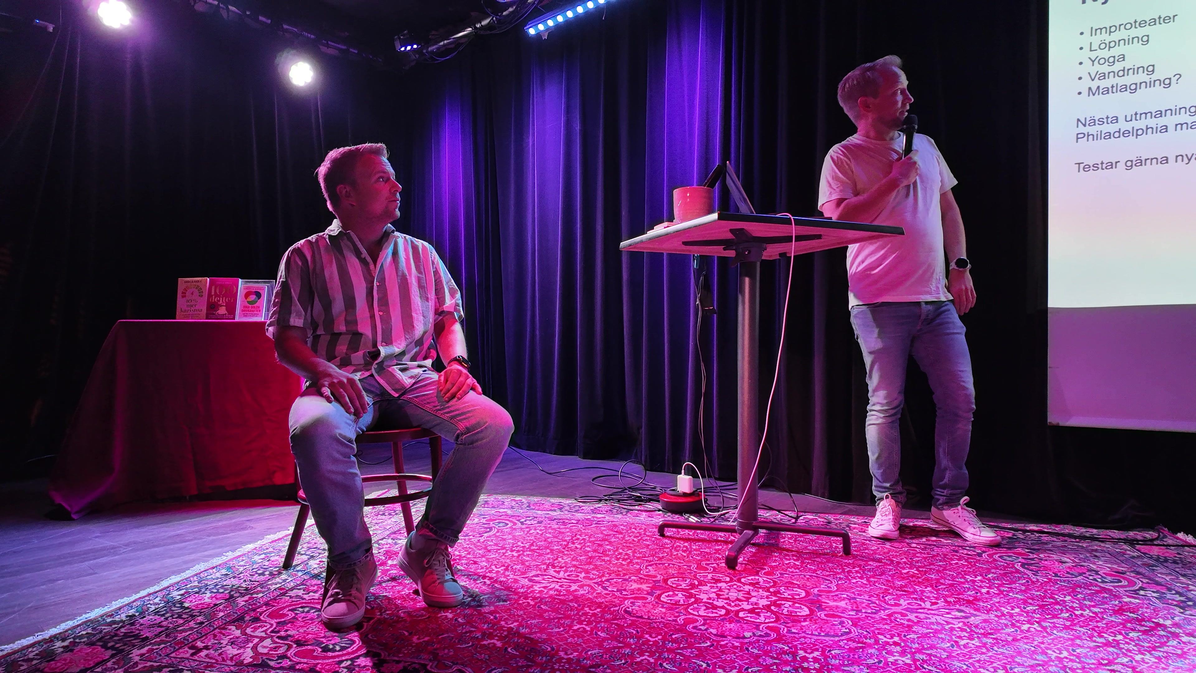 Extra pitchögonblick med Martin Rane