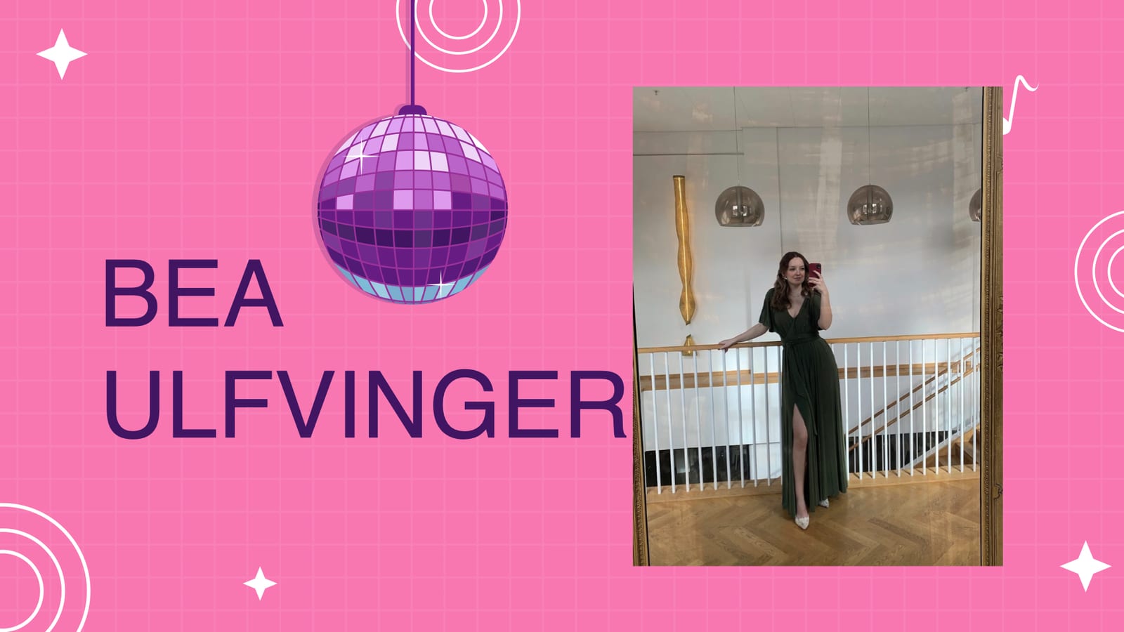 Bea Ulfvingers pitch, bild 2