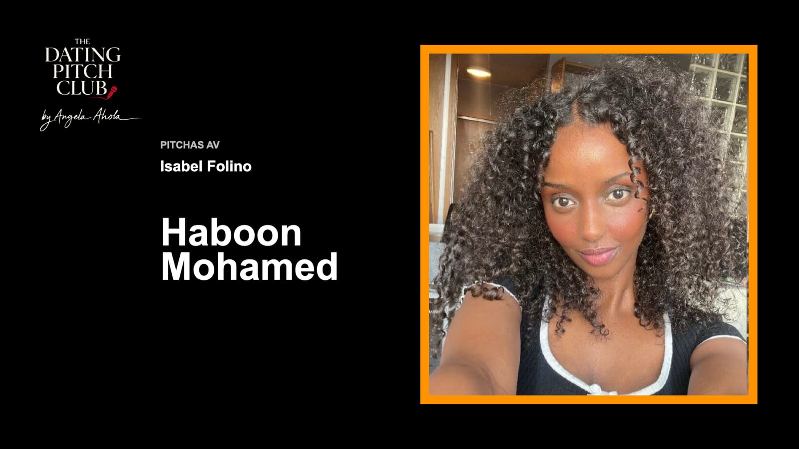 Haboon Mohameds pitch, bild 1