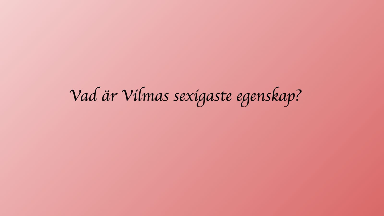 Vilma Börjessons pitch, bild 8