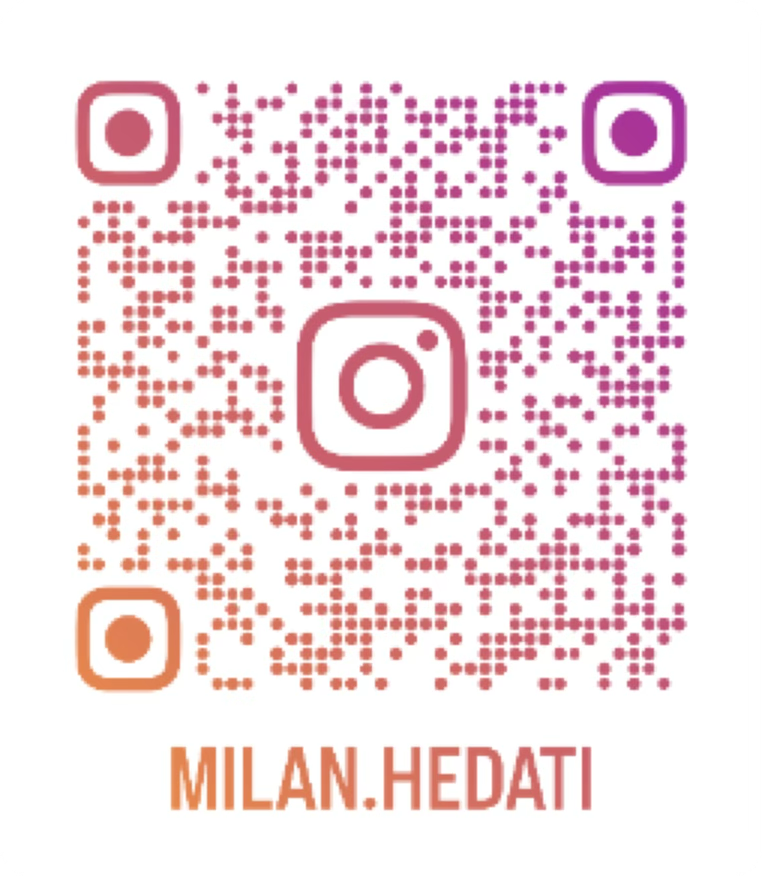QR-kod till Milan Hedati
