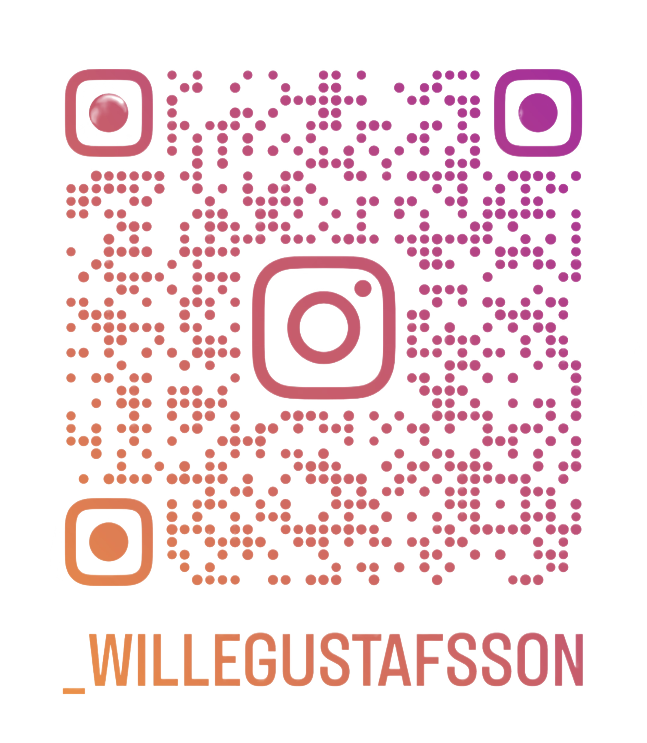 QR-kod till William Gustafsson